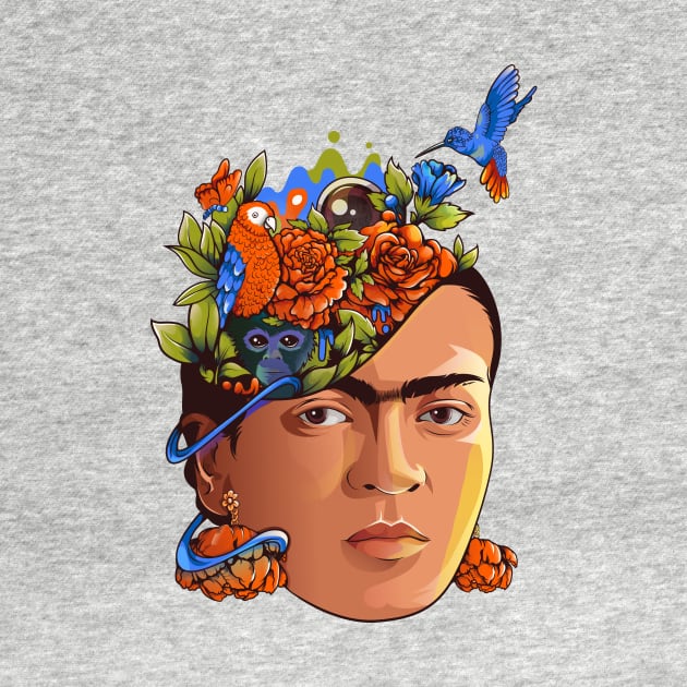 Frida Kahlo by Harsimran_sain